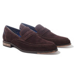 Brittania Suede Loafer // Brown (UK: 8)