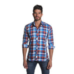 OTT Button-Up // Blue Check (S)