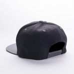 Research + Destroy Snapback // Black + Charcoal