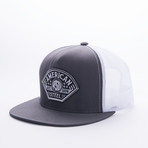 American Steel Snapback // Charcoal