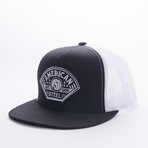 American Steel Snapback // Black