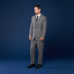 Wool 3-Piece Suit // Grey Fleck (US: 36R / 29" Waist)