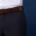 Wool Suit // Navy Micro Check (US: 48R / 41" Waist)