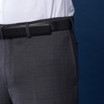 Wool 3-Piece Suit // Grey + Brown Check (US: 36S / 29" Waist)