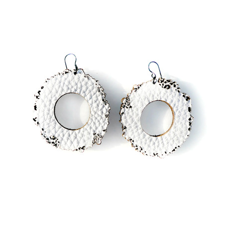 Constellation Earrings II (White)