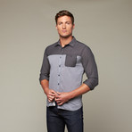 Stoney Button Up // Black (S)