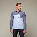 Stoney Button Up // Blue (2XL)
