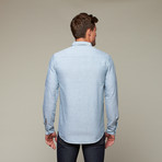 B-Rad Button Up // Azure (S)