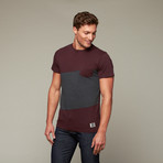 Hoffman Tee // Dark Burgundy (S)