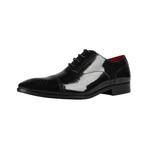 Versace 1969 Abbigliamento Sportivo // Alain Cap Toe Brogue // Black  (Euro: 40)