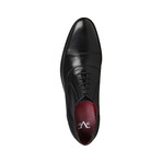 Martin Cap Toe Oxford // Black (Euro: 40)