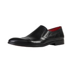 Versace 1969 Abbigliamento Sportivo // Mathieu Cap Toe Slip On // Black  (Euro: 40)