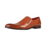 Versace 1969 Abbigliamento Sportivo // Mathieu Cap Toe Slip On // Tobacco  (Euro: 41)