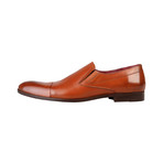 Versace 1969 Abbigliamento Sportivo // Mathieu Cap Toe Slip On // Tobacco  (Euro: 41)