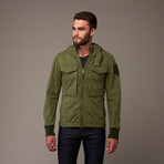 Lightweight Military Jacket // Army Green (S)