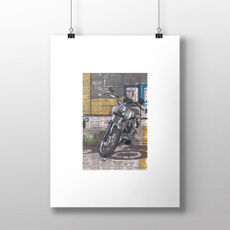 Motorcycle #3 // Poster Print