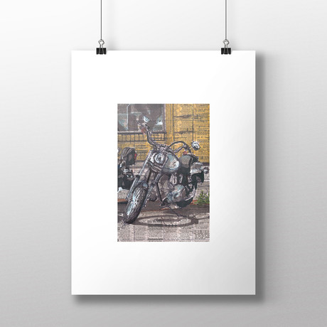Motorcycle #2 // Poster Print