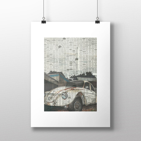 Beetle #2 (10"L x 8"W // Poster Print)