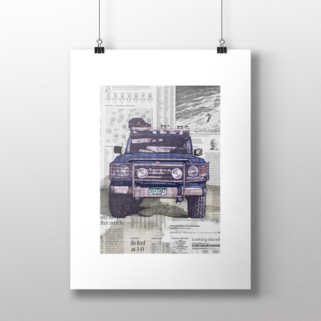 FJ60 (10"L x 8"W // Poster Print)