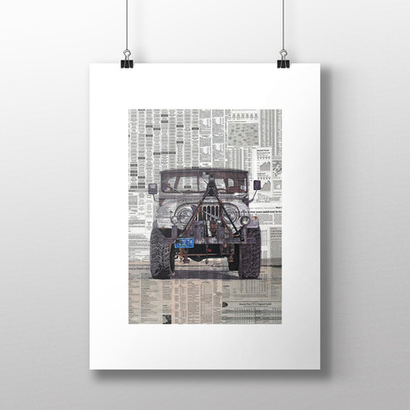 Jeep #1 (10"L x 8"W // Poster Print)