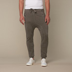 Drop Crotch Jogger // Grey (L)