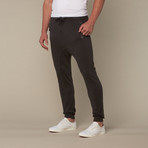 Drop Crotch Jogger // Charcoal Blue (S)