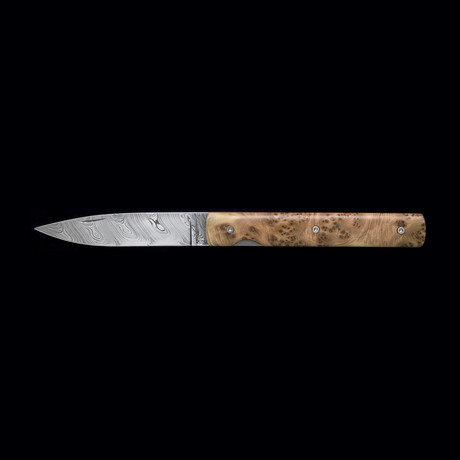 Le Francais Juniper Wood // Damascus Blade