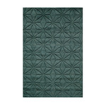 Blue Prismatic Rug (3'-6"L x 5'-6"W)