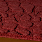 Red Trace Rug (3'-6"L x 5'-6"W)