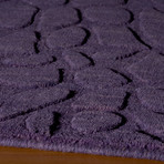 Purple Trace Rug (3'-6"L x 5'-6"W)