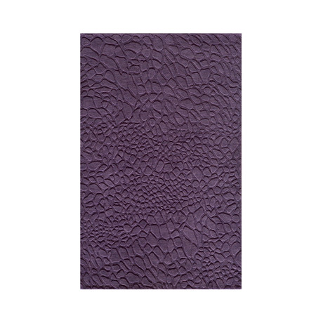 Purple Trace Rug (3'-6"L x 5'-6"W)