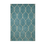 Teal Catena Rug (3'-6"L x 5'-6"W)