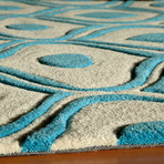 Blue Mystic Rug (2'-3"L x 8'-0"W)