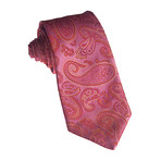Josiah France // Silk Tie // Lilac Paisley