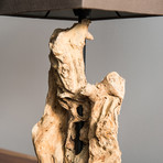 Bleached Driftwood Lamp