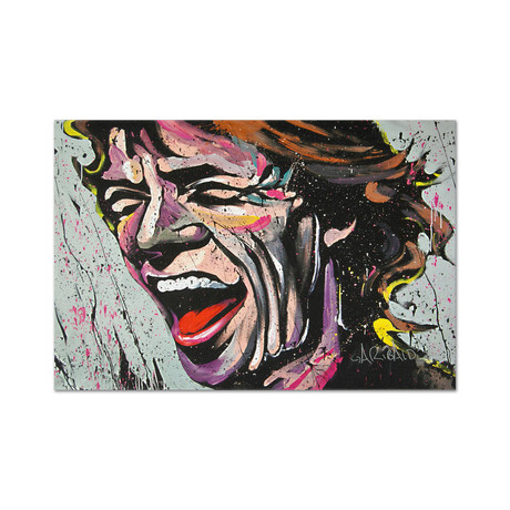 Mick Jagger (18"W x 12"H)