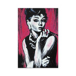 Audrey Hepburn // Fabulous (12"W x 18"H x 1"D)