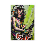 Eddie Van Halen (12"W x 18"H x 1"D)