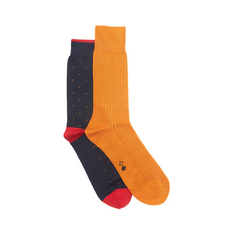 Orange Sock Pack // Set of 2