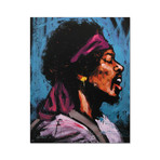 Jimi Hendrix // Bandana (28"W x 35"H x 1"D)