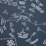 Hollywood Star Chart Golden Age