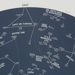 Hollywood Star Chart Golden Age