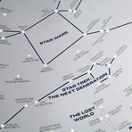 Science Fiction Star Chart