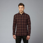 Roll Up Sleeve Button-Down  // Garnet (2XL)