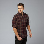 Roll Up Sleeve Button-Down  // Garnet (2XL)