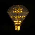 E27 LED Edison Fireworks Light Bulb // Diamond