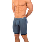 Island Breeze Boxer Brief // Ocean (Small (30"-32"))