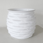 Porcelain Pineapple Vase