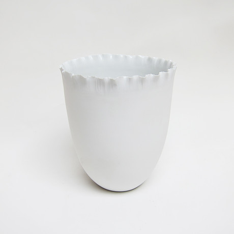 Porcelain Lepto Vase // Large