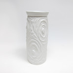 Porcelain Swirl Vase
